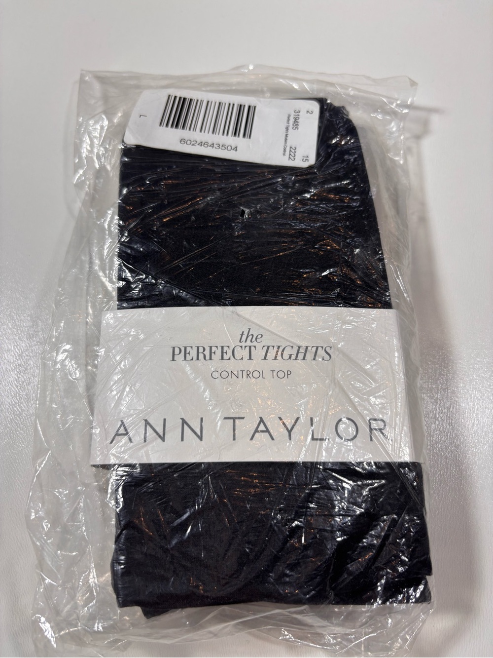 Ann Taylor Control Top Tights Black Size Large The Perfect Tights
